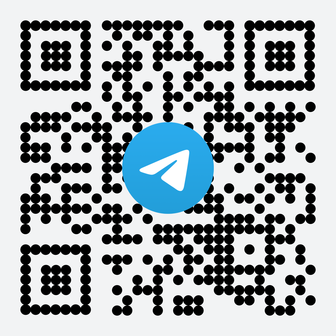 qr код телеграм канала